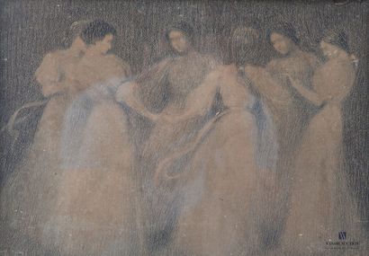 ANONYMOUS
La ronde 
Print on paper
(tears)....