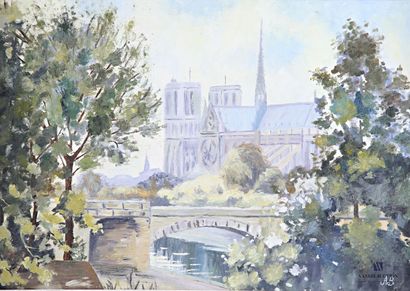 ANONYMOUS (20th century)
Notre Dame de Paris...