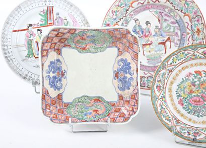 CHINA Set comprising an enameled porcelain...