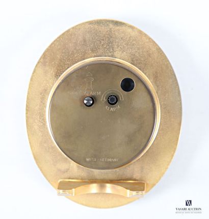 WEST GERMANY 
Oval travel alarm clock, the...