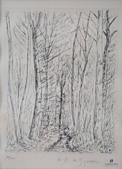 DUNOYER DE SEGONZAC André Albert Marie (1884-1974)
The...