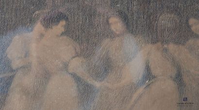 ANONYMOUS
La ronde 
Print on paper
(tears)....