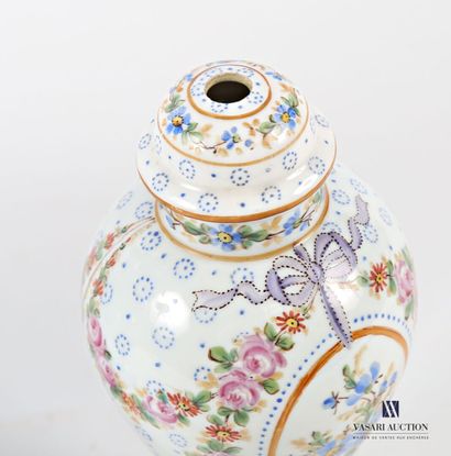 Earthenware diabolo-shaped tilière, the body...