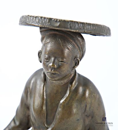 ASIA
Bronze subject representing a water...