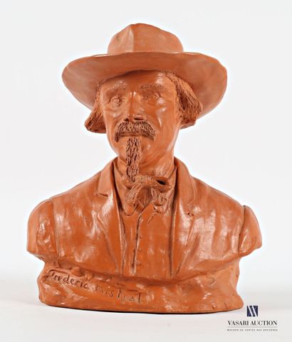 FOUQUE Paul (1921-2004)
Bust of Frédéric...
