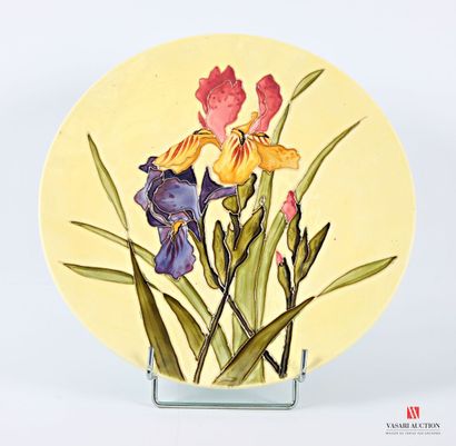 LONGCHAMP 
Glazed earthenware round dish...