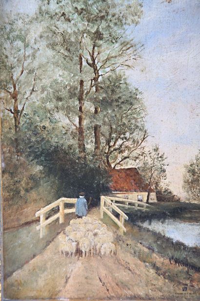 WIEGAND L. (20th century)
The shepherd and...