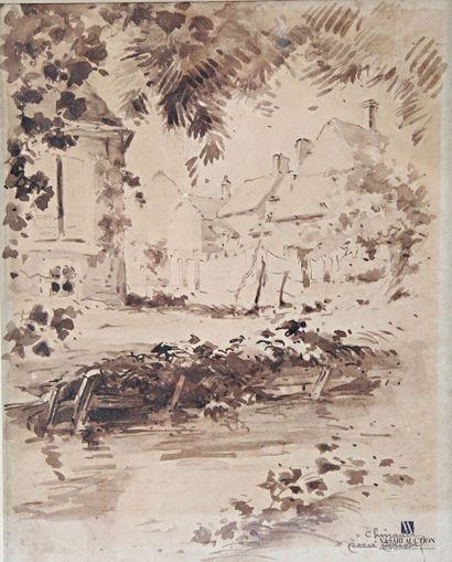 ROUSSEL René (1885-1962)
View of Chemault...