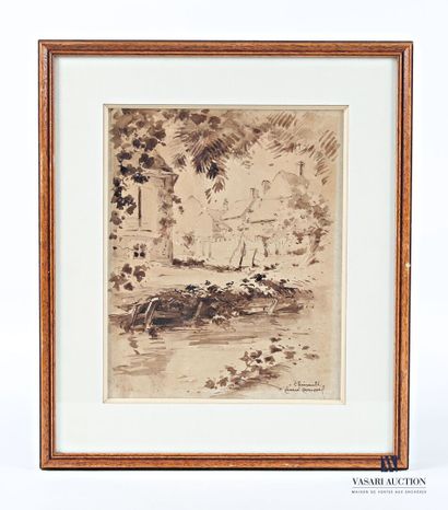 ROUSSEL René (1885-1962)
View of Chemault...