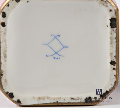 SEVRES Manufacture de 
Porcelain bottle with...