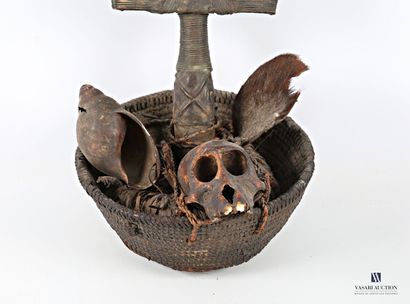 AFRICA
Reliquary with monkey head
Height...
