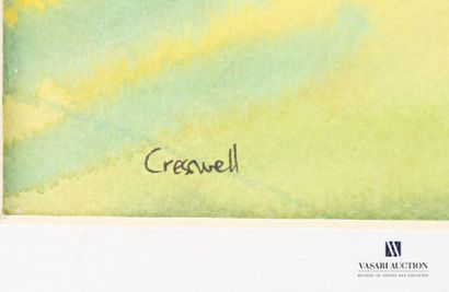 CRESWELL Verney (20th century)
Seychelles
Watercolor...