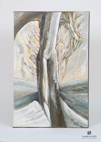MARTIN Paul (1922-2017)
Abstract tree
Oil...