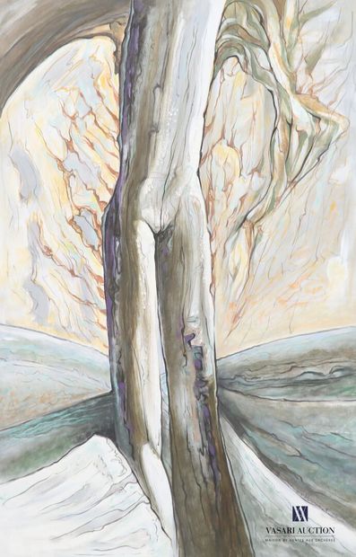 MARTIN Paul (1922-2017)
Abstract tree
Oil...