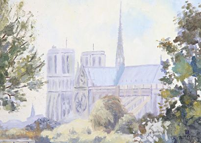 ANONYMOUS (20th century)
Notre Dame de Paris...