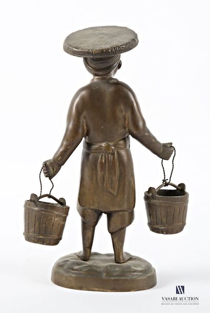 ASIA
Bronze subject representing a water...