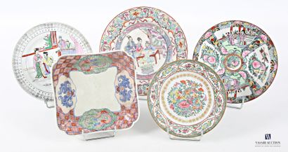 CHINA Set comprising an enameled porcelain...
