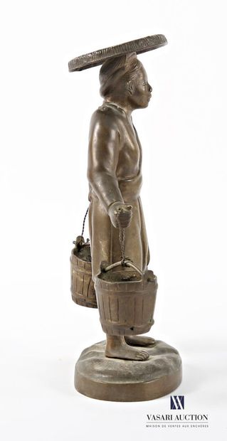 ASIA
Bronze subject representing a water...