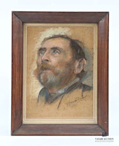 Early 20th century French school
The supplication
Pastel
Signature...