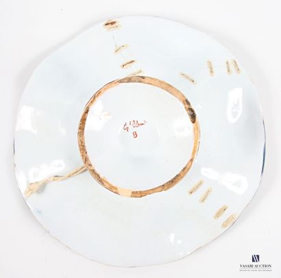 SAINT CLEMENT Manufacture de 
Round earthenware...