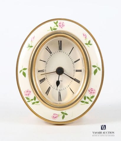 WEST GERMANY 
Oval travel alarm clock, the...