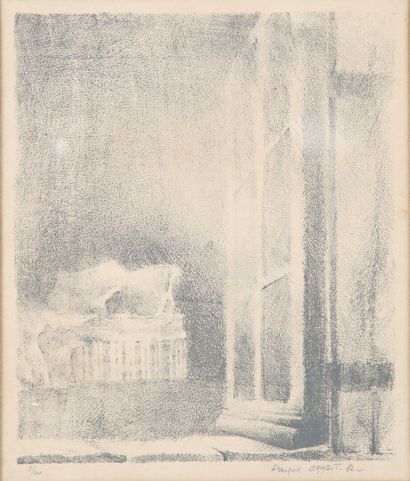 CRABIT François (1950-2024) 
The open window...