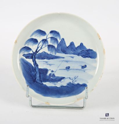 CHINA 
White/blue porcelain lot comprising...