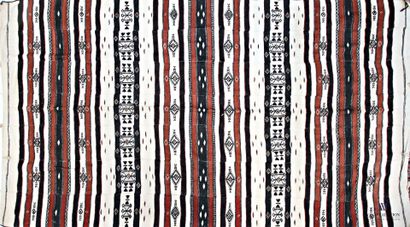North African kilims
decorated with geometric...