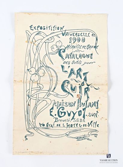 MAISON HUTANT - E.GUYOT Succ.
Leather art...