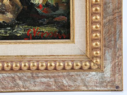 VASSEUR Georges (XX)
Bouquet de fleurs 
Oil...