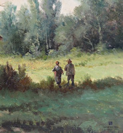 BERTIN (Early 20th century) 
Lively Landes...