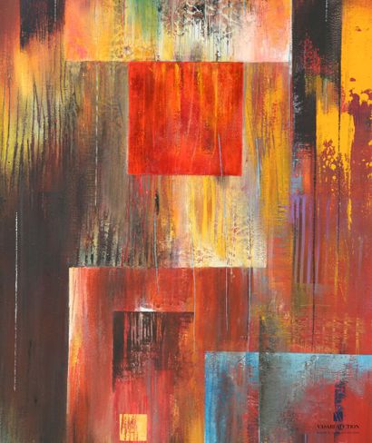 PEIRONE Isabelle (20th century)
Modern polychrome...