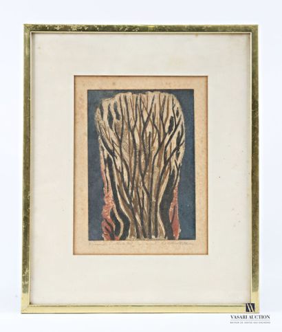 PETTIER Colette (1907-1983), after
Le secret
Color...