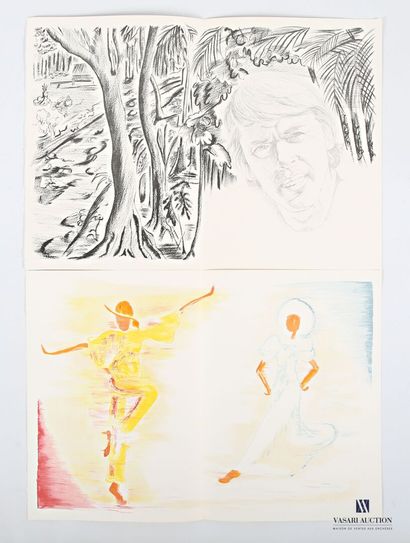 BAMY Maddly (born 1943), after
Portrait of...