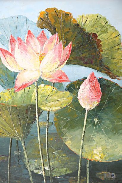 SOMBAT (20th - 21st century)
Basin of lotus...