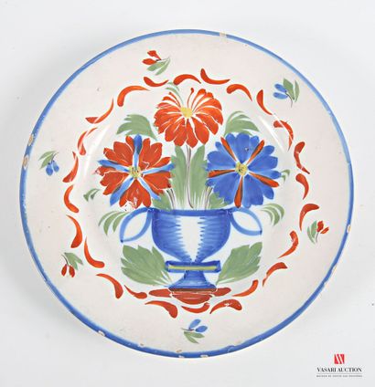 VALLAURIS - CERENNE decorator
Round earthenware...