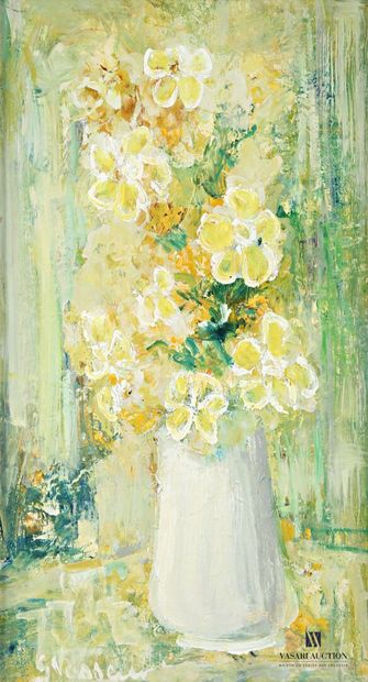VASSEUR Georges (XX)
Bouquet de fleurs
Oil...