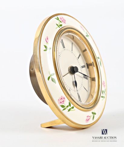 WEST GERMANY 
Oval travel alarm clock, the...