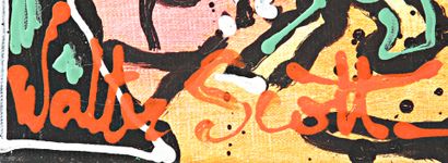 SCOTT Walter (b. 1975) Abstract composition,...