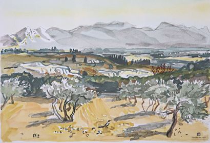 BRAYER Yves (1907-1990), after
Paysage de...