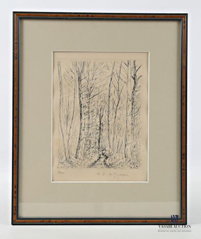 DUNOYER DE SEGONZAC André Albert Marie (1884-1974)
The...