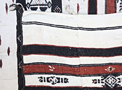 North African kilims
decorated with geometric...