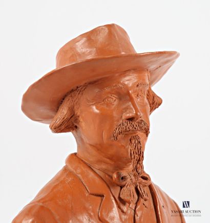 FOUQUE Paul (1921-2004)
Bust of Frédéric...