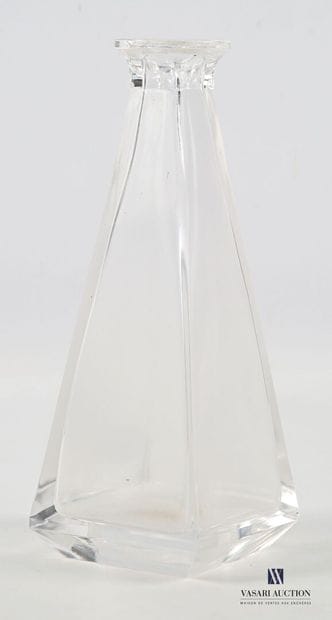 ITALE Pyramid-shaped vase in translucent...