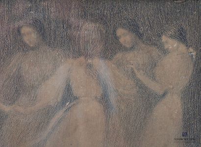 ANONYMOUS
La ronde 
Print on paper
(tears)....