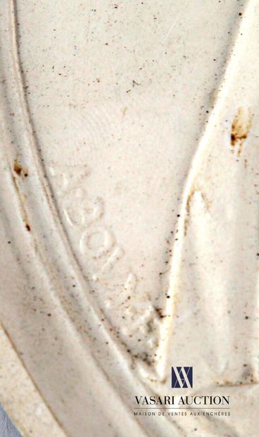 ANTOINE BOVY (1795-1877) After
Plaster medallion...
