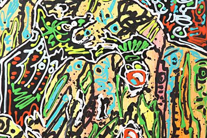 SCOTT Walter (b. 1975) Abstract composition,...