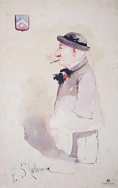 DE SANTA COLOMA Emmanuel (1829-1886)
Portrait...