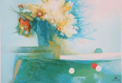 GAVEAU Claude (1940-2021), after
Vase of...