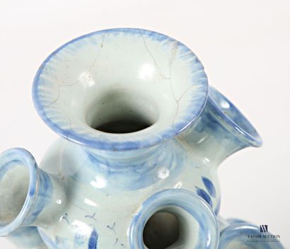 Earthenware diabolo-shaped tilière, the body...
